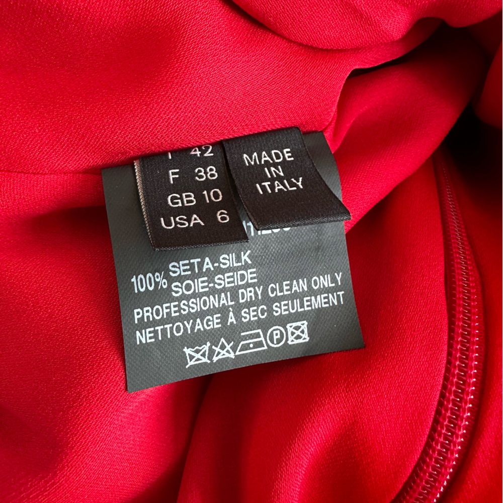 Derek Lam Ruched Bodice Silk Dress - Picture 8 of 9